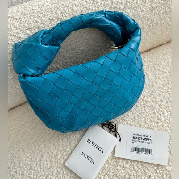 BOTTEGA VENETA Blue mini Jodi Bag - Picture 13 of 13